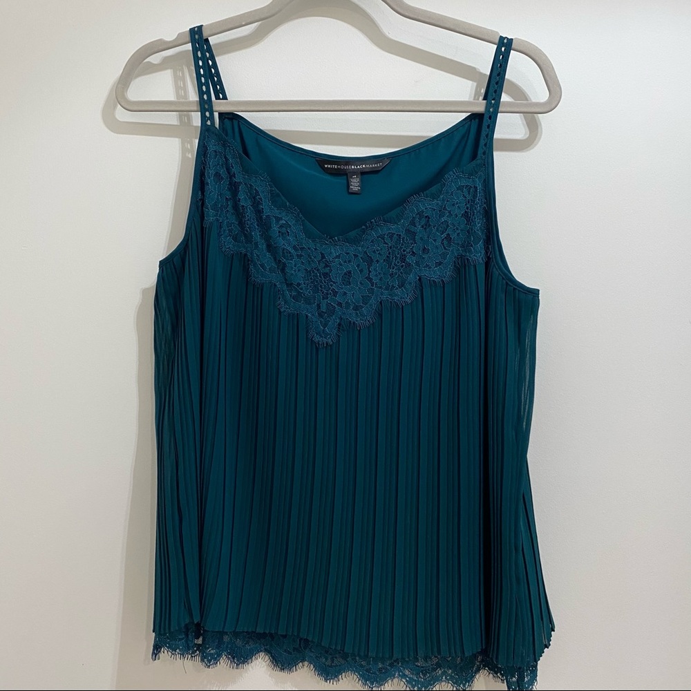 Green Lace Top
